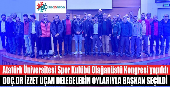 Doç.Dr.İzzet Uçan Başkan seçildi