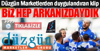 Düzgün Marketten duygulandıran klip