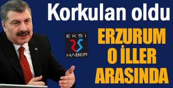 Erzurum da o illerin arasında! 