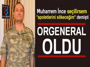 2. Ordu Komutanı Korgeneral İsmail Metin Temel Orgeneralliğe terfi ettirildi