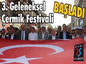 3. Geleneksel Çermik festivali başladı