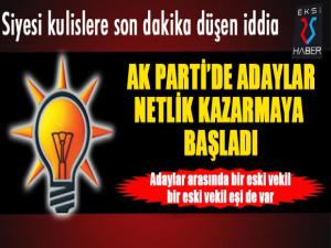 AK Parti adayları kesinleşmeye başladı