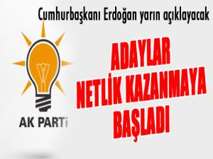 AK Parti'de yarın açıklanacak olan başkan adayları netlik kazandı...