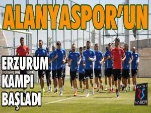 Alanyasporun Erzurum kampı başladı