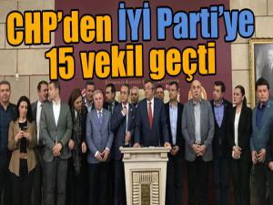 Altay:'CHP'den İYİ partiye 15 milletvekili geçti'