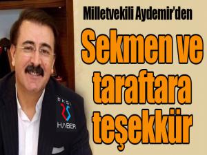 Aydemir: Erzurumspor, dadaşların sporda gönül adresidir