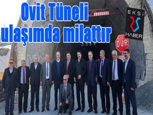 Aydemir: Ovit Tüneli ulaşımda milattır