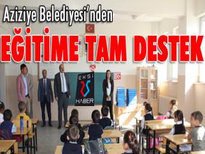 Aziziye Belediyesinden eğitime tam destek