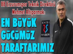 B.B. Erzurumspor Beşiktaş maçı hazırlıklarını sürdürdü