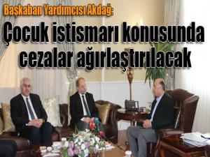 Başbakan Yardımcısı Akdağ: Çocuk istismarı konusunda cezalarda ağırlaştırma yapılacak