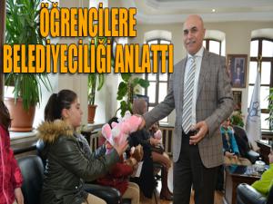 Başkan Korkut, öğrencilere belediyeciliği anlattı...