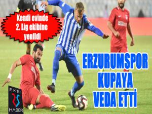 BB Erzurumspor 2. Lig ekibine yenildi... Kupaya veda etti...