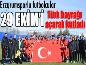 BB Erzurumspordan Cumhuriyet Bayramı kutlaması