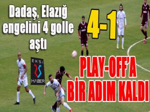 BB Erzurumspor, Elazığ engelini 4 golle aştı...