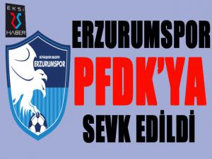 BB Erzurumspor PFDK'da...