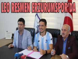 BB Erzurumsporun ilk transferi Leo imzayı attı
