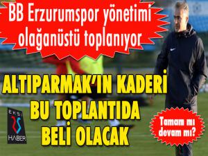 BB Erzurumspor yönetimi olağanüstü toplanıyor