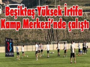 Beşiktaş, BB Erzurumspor maçı hazırlıklarını sürdürdü 