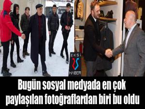 Bugün sosyal medyada en çok paylaşılan fotoğraflardan biri bu oldu