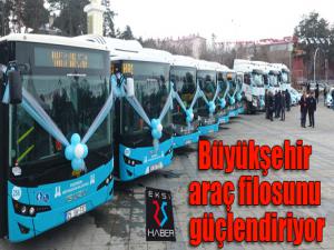 Büyükşehir araç filosunu güçlendiriyor