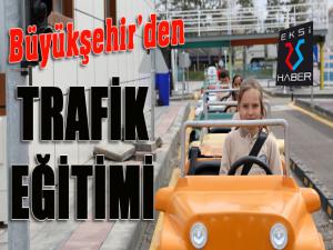 Büyükşehirden trafik eğitimi