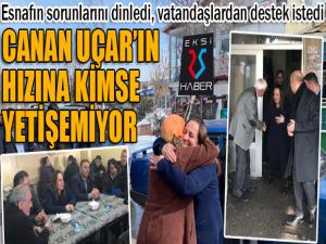 Canan Uçar'ın hızına kimse yetişemiyor...