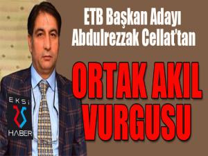 Cellattan ortak akıl vurgusu