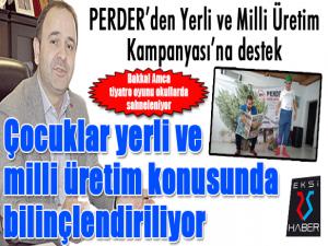Çocuklar yerli ve milli üretim konusunda bilinçlendiriliyor