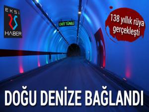 Cumhurbaşkanı Erdoğan Ovit Tünelinin resmi açılışını gerçekleştirdi