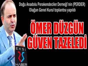 Düzgün PERDERde güven tazeledi