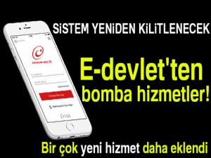 E-Devlete bir çok yeni uygulama daha eklendi. İşte eklenen yeni hizmetler