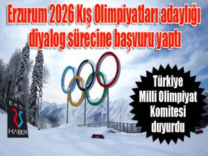 Erzurum 2026 Kış Olimpiyatları Adaylığı Diyalog Sürecine Başvuru Yaptı