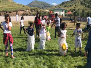 Erzurumda 1. Geleneksel Çocuk Şenliği etkinliği