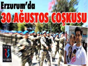 Erzurum'da Zafer Bayramı coşkusu