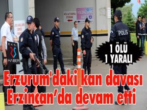 Erzurum'daki kan davası Erzincanda devam etti