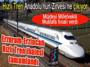 Erzurum-Erzincan Hızlı Tren İhalesi tamamlandı...