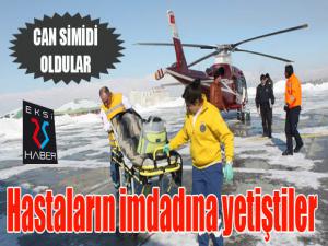 Erzurum İl Sağlık Müdürlüğü ekipleri şifa dağıtıyor