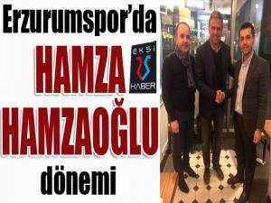 Erzurumspor'da Hamza Hamzaoğlu dönemi...