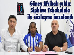 Güney Afrikalı yıldız Siphiwe Tshabalala ile sözleşme imzalandı 