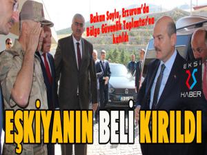 İçişleri Bakanı Soylu Erzurum'da 