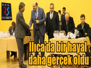 Ilıcada bir hayal daha gerçek oldu