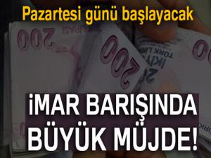 İmar barışında büyük müjde!