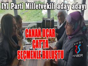 İYİ Parti Milletvekili aday adayı Canan Uçar, dur durak bilmiyor...