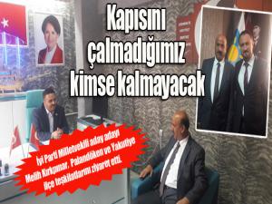 İYİ Parti Milletvekili aday adayı Melih Kırkpınar: Kapısını çalmadığımız kimse kalmayacak