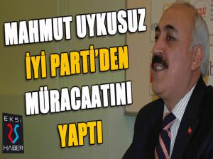 Mahmut Uykusuz İYİ Partiden aday adayı