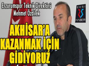 Mehmet Özdilek: Akhisar maçı her iki takım içinde 6 puanlık bir maç olacak