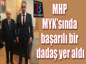 MHP MYK'sında başarılı bir dadaş yer aldı