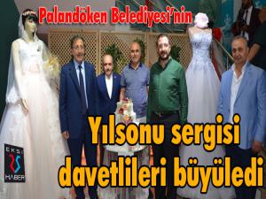 Palandöken Belediyesinin yılsonu sergisi davetlileri büyüledi 