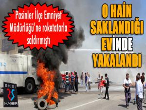 Pasinler İlçe Emniyet Müdürlüğüne roketatarlı saldırıda bulunan terörist yakalandı