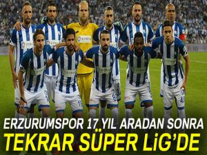 Penaltı Canbaz'ı Erzurumspor'u Süper Lig'e taşıdı...